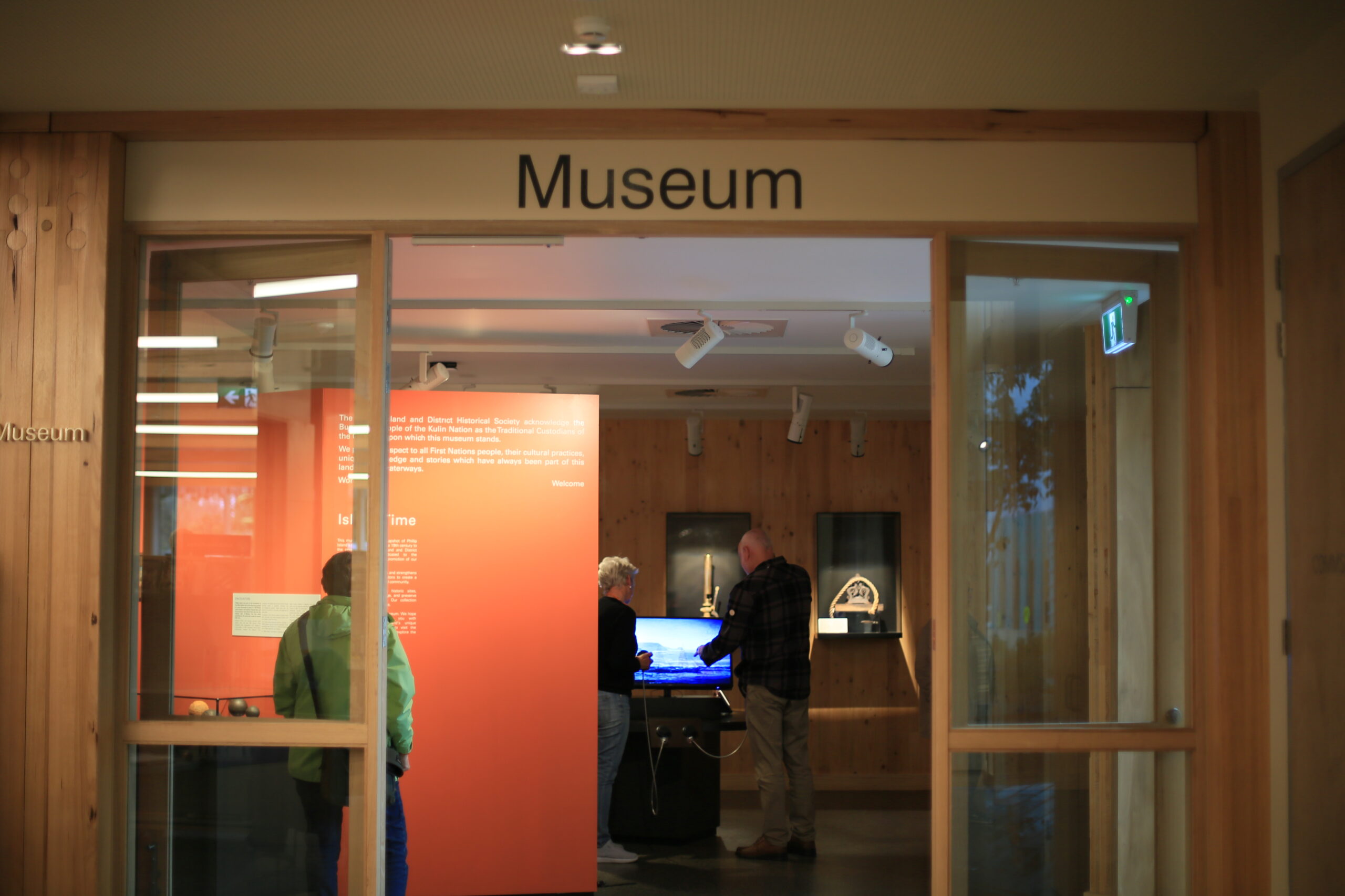 Our Museum is located behind the Cowes Library.